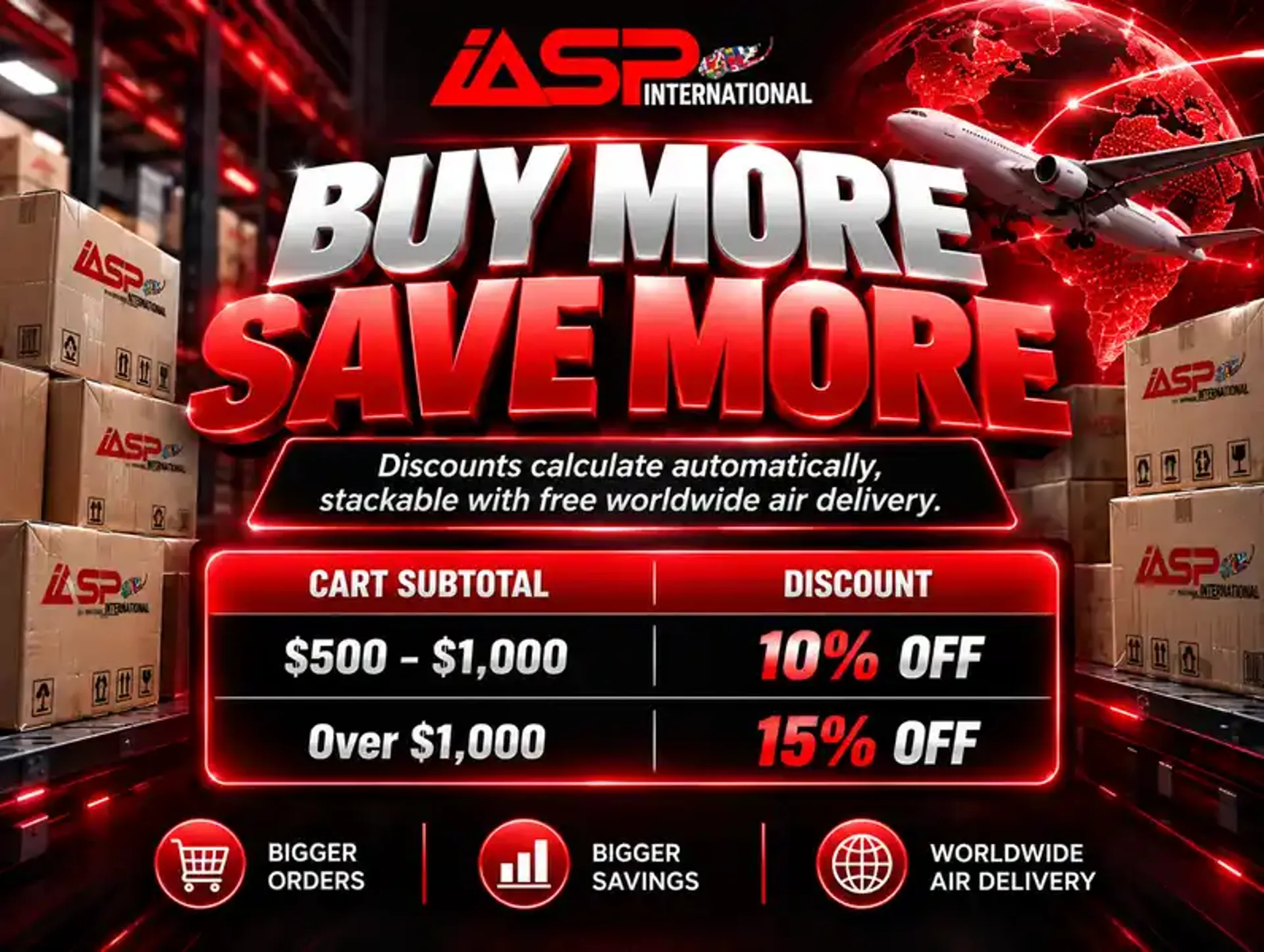 BUY MORE SAVE MORE