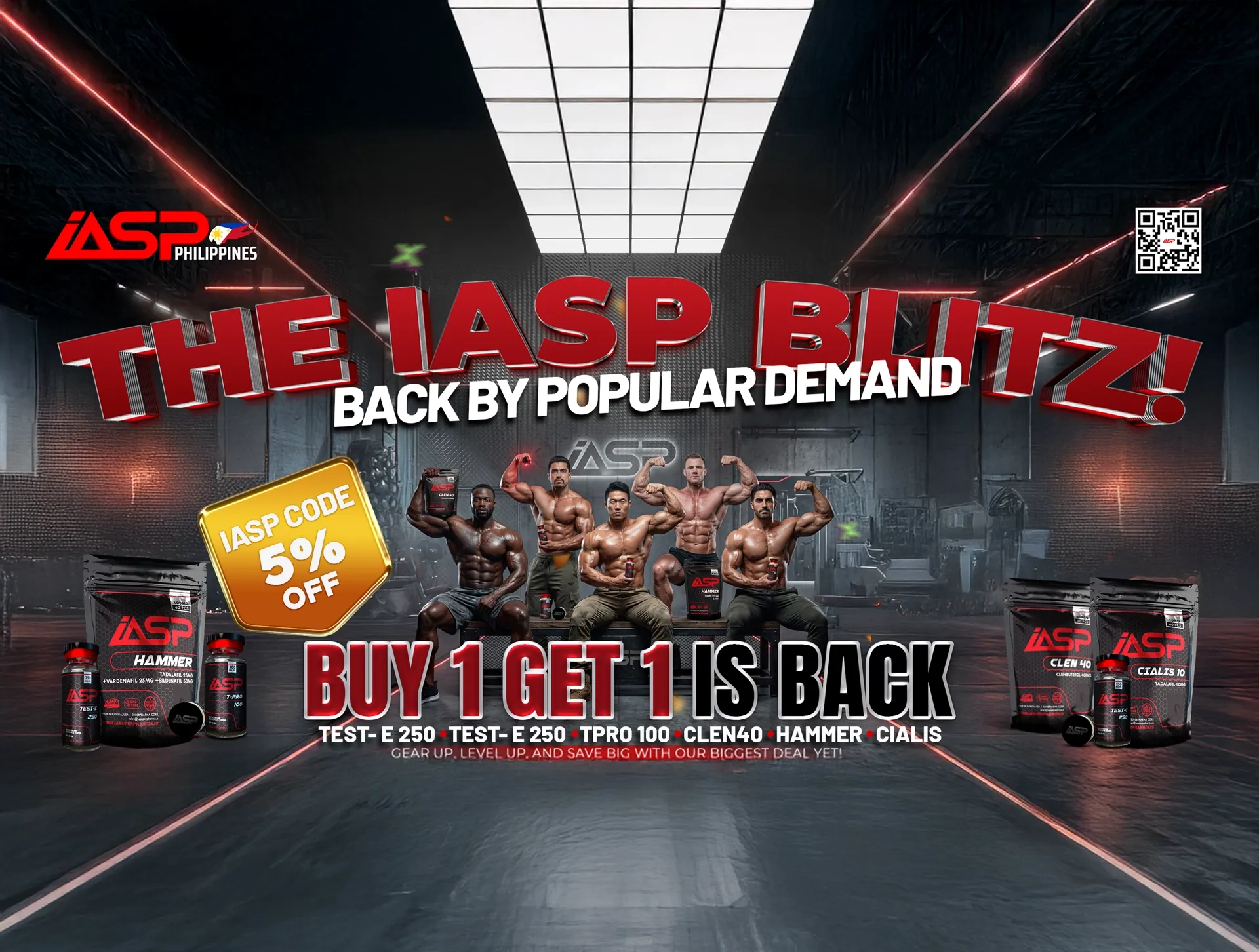 BUY 1 GET 1 IS BACK