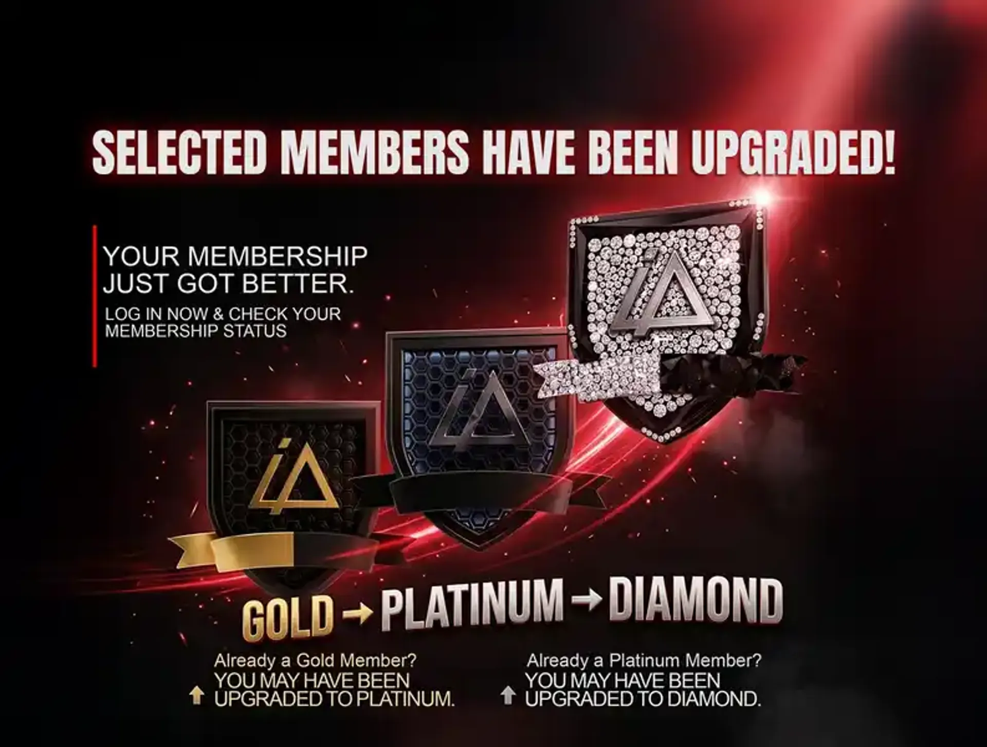 FREE MEMBERSHIP UPGRADE