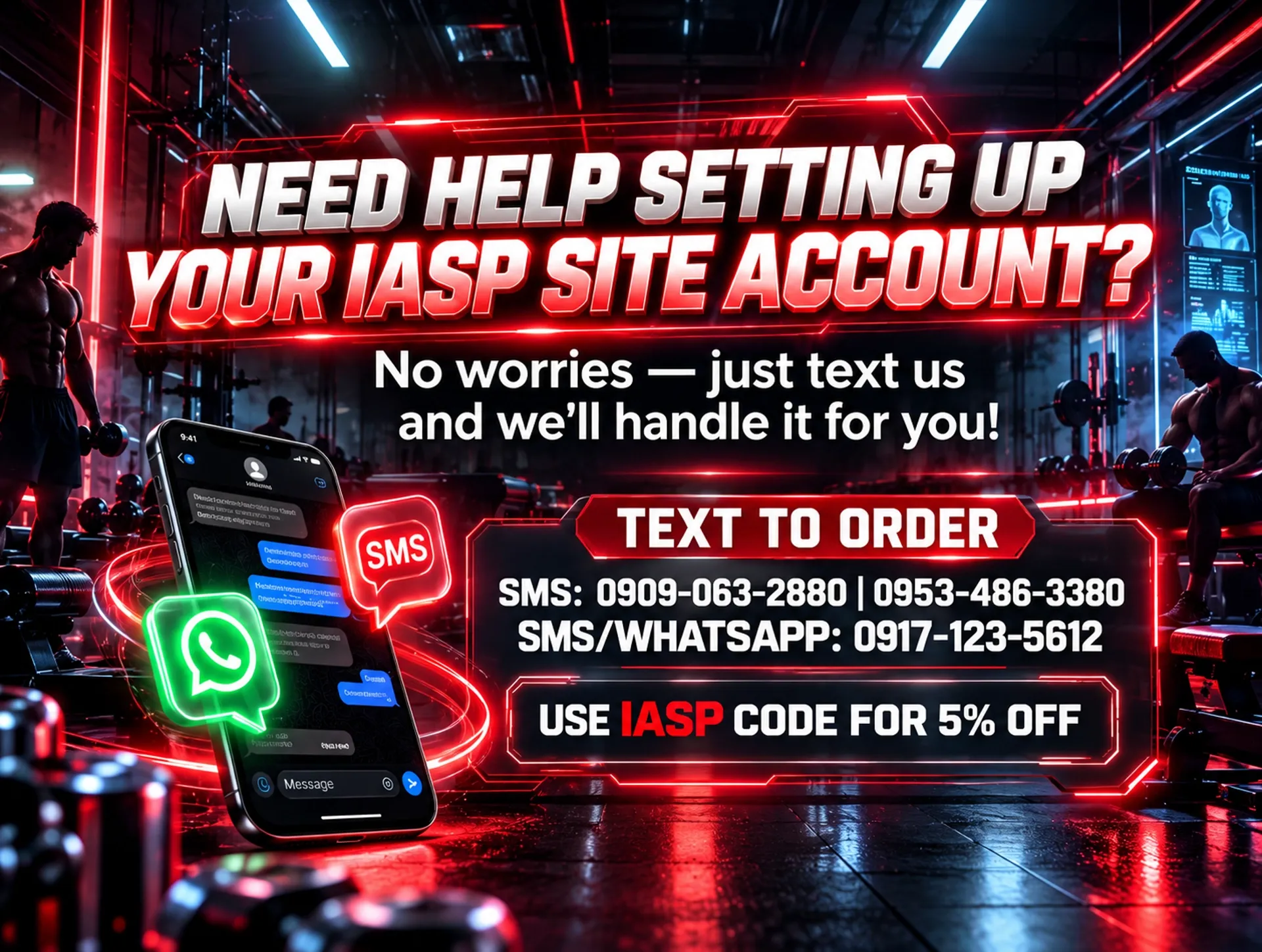 TEXT TO ORDER