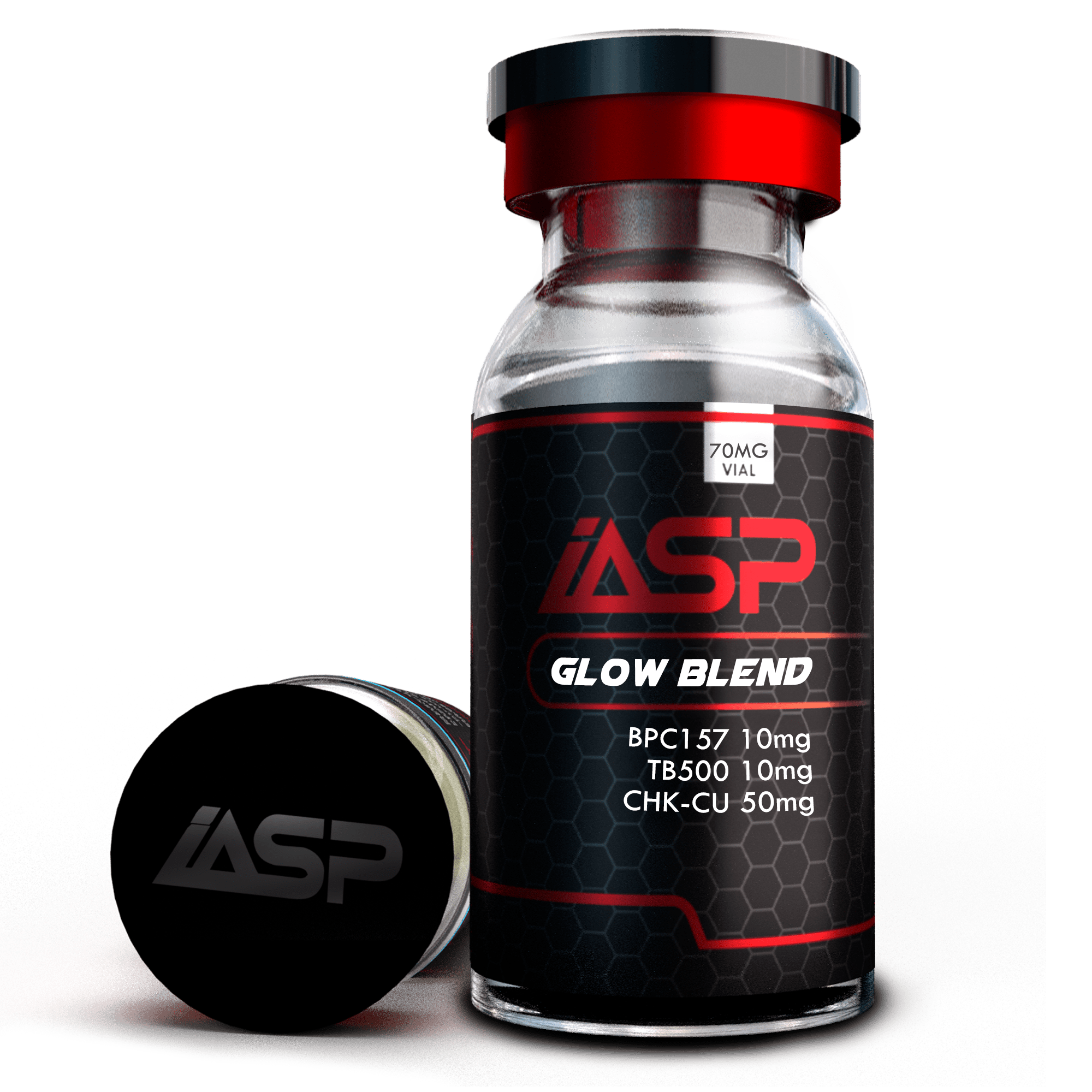 GLOW BLEND (BPC-157, TB-500, GHK-Cu) 70mg
