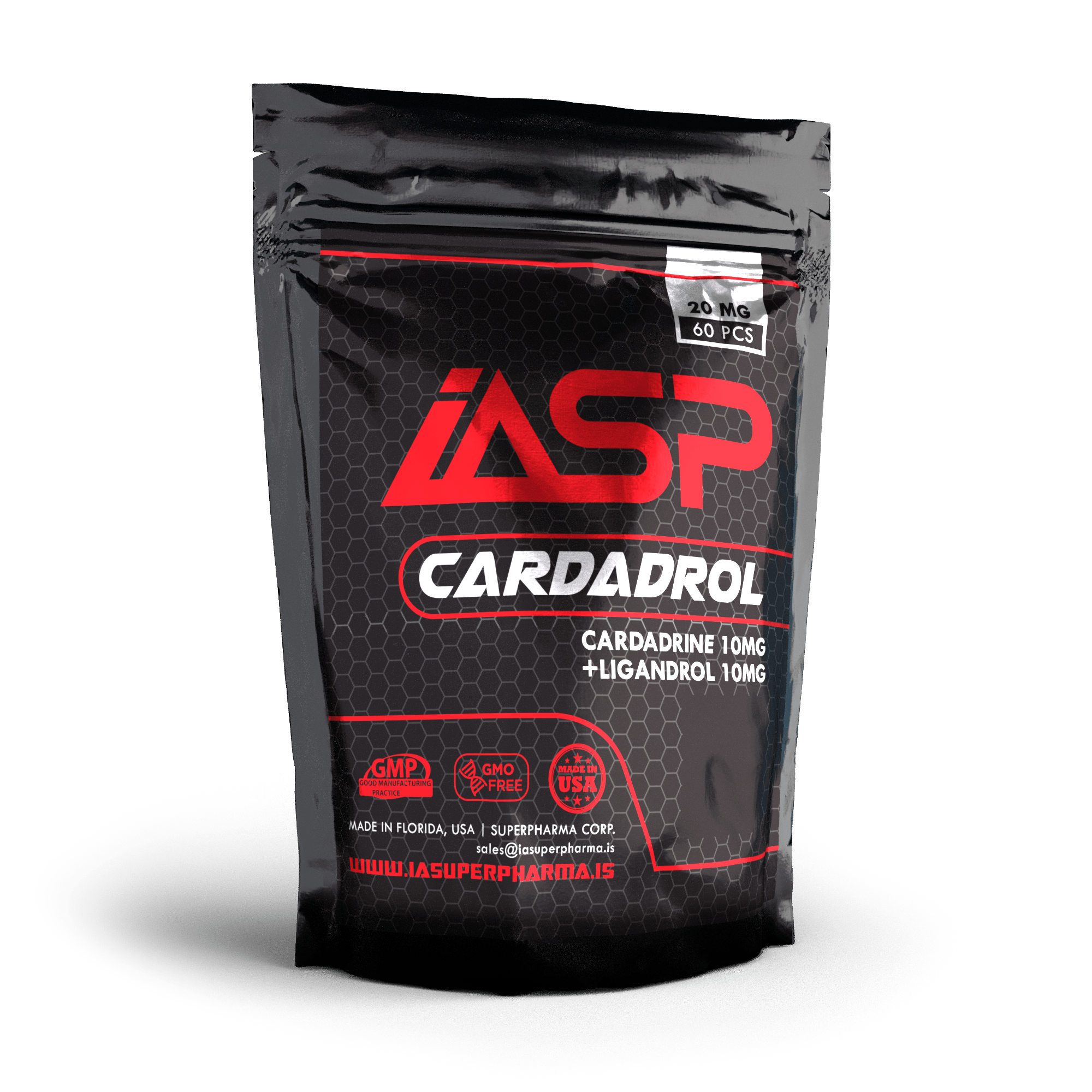 CARDADROL (Cardarine 10MG + Lingandrol 10mg)